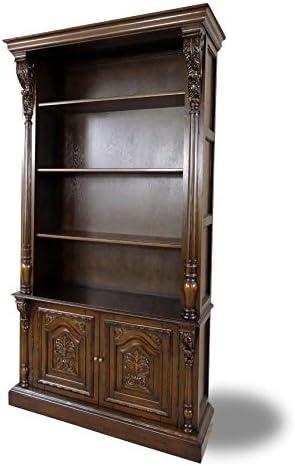 Amazon Co Jp クラシックデモダン ロココファニチャー キャビネット ブラウン アンティーク ヴィンテージ レトロ モダン リビング ホテル レストラン 店舗什器 小型軽量サイズ 5078 5 家具 インテリア 本棚 ホーム キッチン