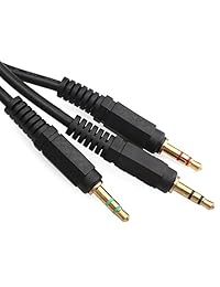Dispositivo de conmutación de altavoces con control de volumen para conmutación de ida y vuelta entre la computadora y los auriculares, de DROK, 1