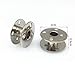 YEQIN Sewing Machine Bobbins Parts eplacement Accessories # class 66 172222 for Singer Metal Bobbin (10 Pack)