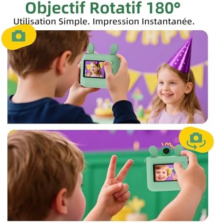 Appareil Photo Enfant Instantané Impression Numériques Photo Creator