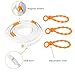 Kohree Portable LED Rope Lights Lantern Strip String Linear Lights 5ft for Camping, Hiking, Safety, Emergency, TV Computer Back Lighting Warm Bright
