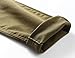 Boys' Elastic Waistband Slim Fit Jogging School Pants for Kids Size 6-18 Army Green, 130 (US Size 8)