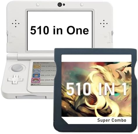 3DS DSカセット！！ Amazon.com: 520 in 1 MULTI CART Super Combo Video Games Cartridge