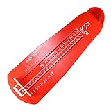 AMUMIU Shoe Measuring Devices,For Kids Infants Mens Womens Adults,Feet Measurement,Children Shoes Ruler,Baby Shoe Sizer, Red, Standard