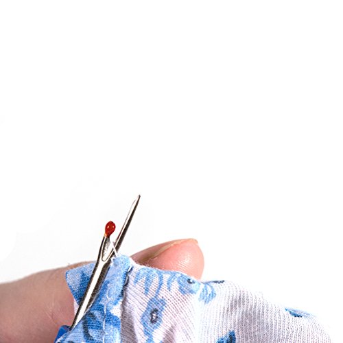 7thLake Best large seam ripper 100% durable Four brightly colored seam rippers in each package, each one has protective cap. Perfect sewing supplies for opening seams and hems