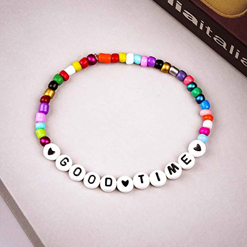 image for Beads for Bracelets, Cridoz 2800 Pcs 4mm Small Pony Beads with 1200 Pc