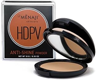 Men Skincare HDPV Anti-Shine Powder 0.35 Oz Medium Shade