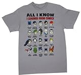 JLA All I Know Grey T-Shirt