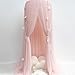 Samber Mosquito Net Bed Canopy Play Tent Bedding for Kids Playing Children Round Lace Dome Netting Curtains Bed Mantle Baby Boys Girls Games House(Pink)