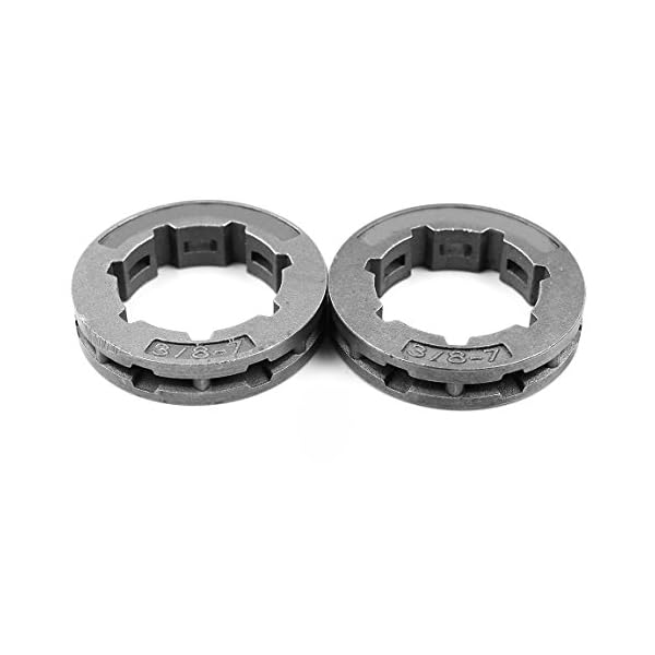 HAISHINE 2 Teile/los 3/8 "7 t Kupplung felge kettenrad für Husqvarna 61 66 266 268 272 362 365 371 372 385 Repalce 68210