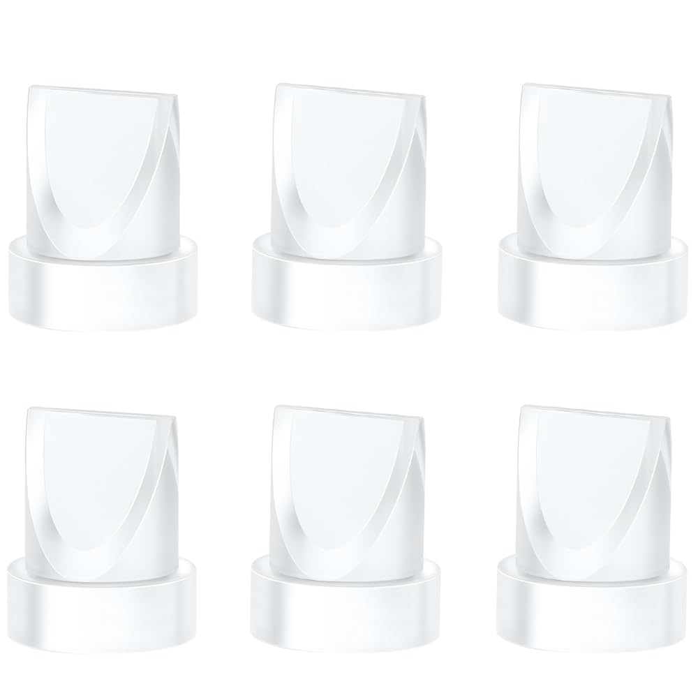 Photo 1 of 6PCS Duckbill Valves Compatible with Momcozy M5/M6 Wearable Breast Pump, Replacement Pump Parts Accessories Compatible for V2 Pro/V1 Pro Hands Free Breast Pump Parts, Not Original Mom Cozy Accessories