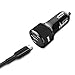 Nekteck USB-IF Certified USB Type C Car Charger with PD Power Delivery 27W & USB-A 5W for MacBook 12-inch/Pro 2016, Pixel 3 2/XL Galaxy S9/ S9+/ Note 8/ S8/ S8+ More (USB-C Cable 3.3Ft Included)