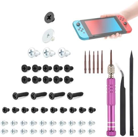 Amazon.com: Replacement Full Screws Set For Nintendo Switch