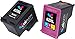 Inkplicity Remanufactured Ink Cartridge Replacement for HP 62XL ( Black, Cyan, Magenta, Yellow , 2-Pack )