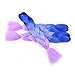BACANA Ombre Braiding Hair (Dark Blue/Light Blue/Light Purple)3pcs Ombre Synthetic Hair Extension For Braiding Hot Water Seal Braiding Hair
