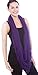Winter Infinity Scarf in Knit Pattern with Tassels Crochet Circle Scarf, Purple