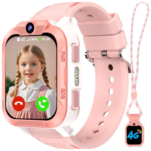 Baolubao 4G Smartwatch Kinder mit GPS und Telefon, SOS-Taste, Schulmodus