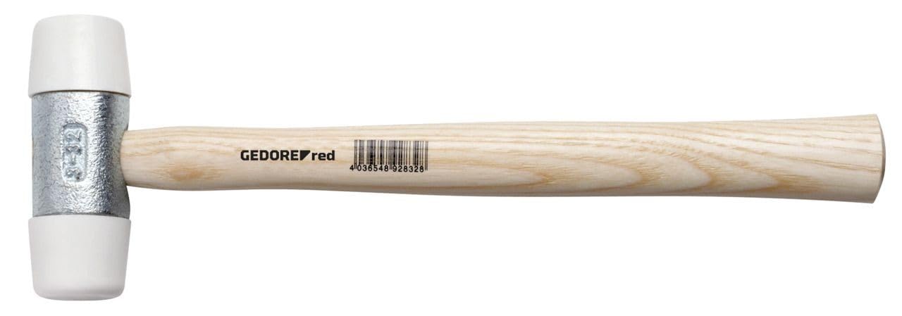 GEDORE Red Nylon Hammer Head Diameter 30 mm with 280 mm Ash Handle