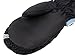 SimpliKids Kids Winter Ski Mittens Insulation Waterproof Boys Snowboard Mittens,S,Black