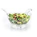 iKitchenPlus Iced Salad Bowl with Servers - Entertain With Ease - Keep Your Food Safe, Dishes Fresh and Great Tasting While Enjoying Quality Time with Your Friends & Family This Holiday Season