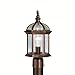 Kichler 9935TZ One Light Outdoor Post Mount