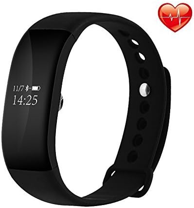 Blood Pressure Watch Fitness Tracker WAWOOW Bluetooth Sport Smart Bracelet Activity Health Tracker Waterproof Fitness Watch Heart Rate Moniter for Android and IOS Smart Phone