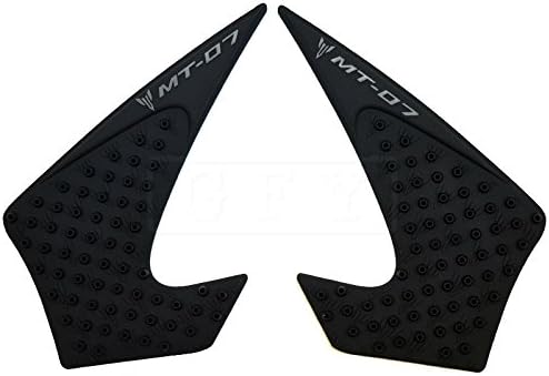 Motorcycle 3M Tank Pad Gas Anti slip Stickers Adhesive Rubber Traction Side Fuel Gas Grip Decal Protector For Yamaha MT-07 MT07 MT 07 2013 2014 2015 2016