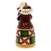 Jim Shore for Enesco Heartwood Creek Santa with Cat Ornament, 4.75