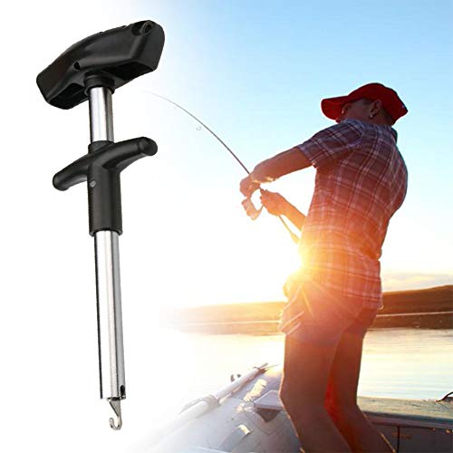 LonTime Easy Fish Hook Remover Tool - 2019 New Squeeze-Out Fish Hook Separator Tools, Portable Easy Reach Stainless Steel Fishing Hooks Extractor, Fast Decoupling, No Injury