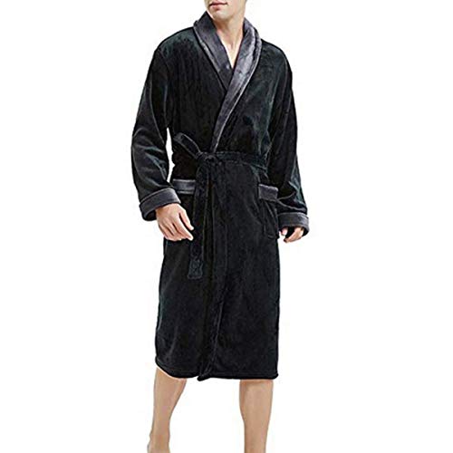 Pigiama-Accappatoio-da-Uomo-Pigiama-Manica-Lunga-con-Colletto-a-V-Camicia-da-Notte-Camicia-da-Notte-Loungewear-Plus-Size-Abbigliamento-per-la-casa-Inverno-da-Piccolo-a-5XL