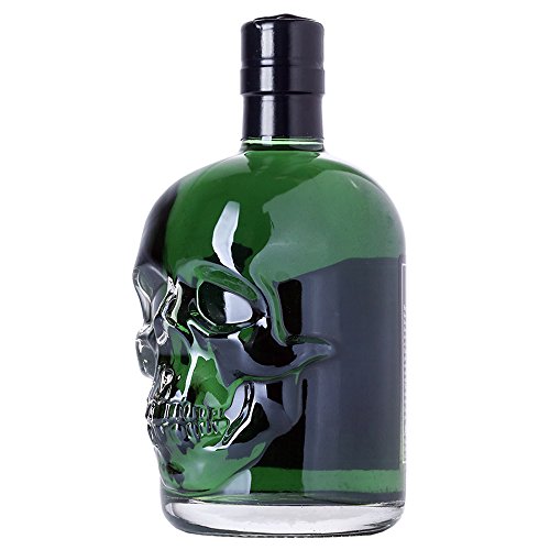 Totenkopf Absinth Set | 1x Hamlet Classic Green Absinth | 2x Skull Absinth Gläser | 2x Absinth Löffel | 1x Zuckerwürfel – Bild 4
