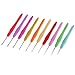 10 Small Size Steel Crochet Hook Set