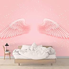 Wall Murals for Bedroom Beautiful Pictures Collection Panda Wings Removable Wallpaper Peel and Stick Wall Stickers - 66x96 inches
