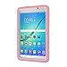 Samsung Galaxy Tab A 7.0 Case, Pink, Jeccy 3in1 Full-body Shock Proof Hybrid Heavy Duty Armor Defender Protective Case, Silicone Skin Hard Plastic Case for Samsung Tab A 7 (SM-T280 / SM-T285)