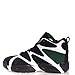 Reebok Kamikaze I Mid Junior Basketball Shoes - White/Black/Green (Boys)
