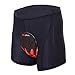 ALLY Men's 3D Deluxe Padded Cycling & Equestrian Underwear Shorts with High Air Permeability - M/L/XL/XXL/XXXL Optional (XL 34