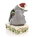 Disney Traditions by Jim Shore Christmas Dumbo Stone Resin Figurine, 5”
