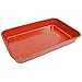 casaWare Toaster Oven Baking Pan 7 x 11-inch Ceramic Coated Non-Stick (Red Granite)