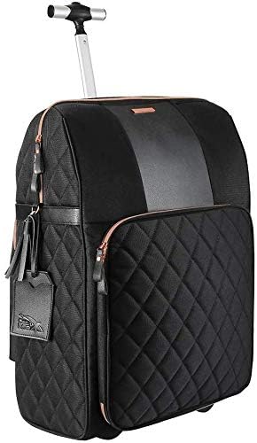 Cabin Max Travel Hack Cabin Luggage Suitcase for Women 55x40x20 Laptop Bag