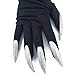 BESTOYARD Halloween Costume Gloves Long Fingernails Black Party Gloves 1 Pair