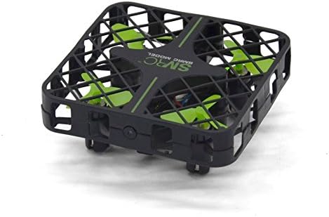 Zerospace Keliwow Mini Mesh FPV Quadcopter RC Helicopter Drone Headless Mode 2.4GHz Remote Control 6-Axis Gyro 4 Chanel with LED Lights for Beginners Kids Toys - No Camera,Black