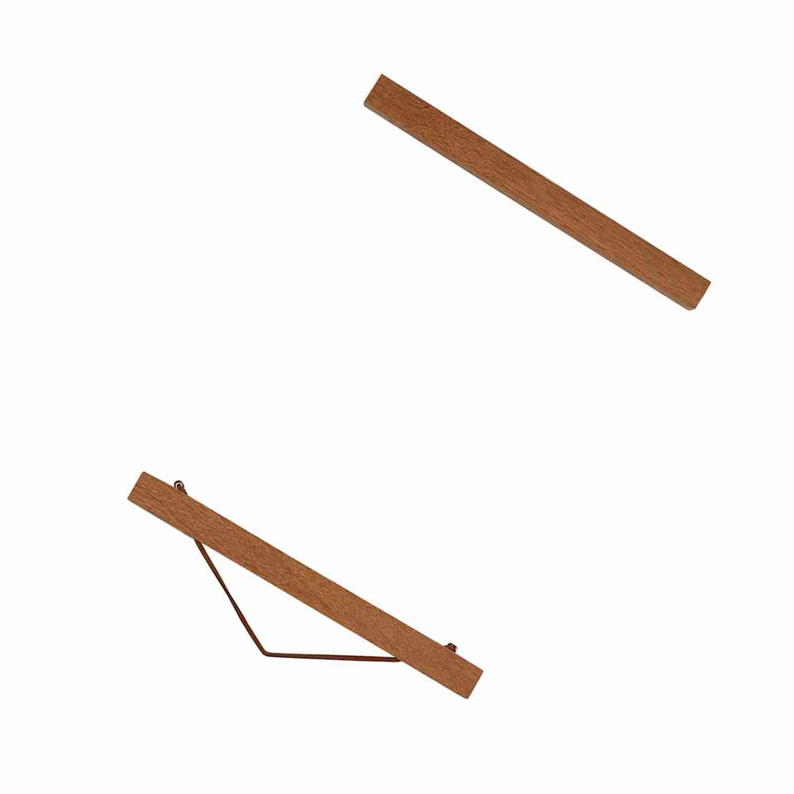 Magnetic Poster Hanger Kit Modern Light Wood Dowel Frame for Wall Art, Photos & Prints 21cm/30cm/40cm/50cm Magnetic Picture Hangers for Posters