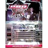 Brendon Clark Action Figure & Blurberry Wine- Micro Icons PBR Professional Bull Riding Series 1