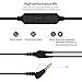 Adorer Sports Headphones RX6 Wired Earphones with Microphone and Memory Earhook, Running Earbuds for iPhone, iPad, Samsung, Smartphone, MP3 Player and more - Blue