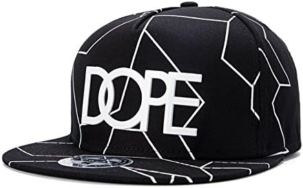 illumination EVER Unisex Snapback Baseball Cap Flat Bill Hip Hop Hat (Black-1)