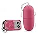 Extra-Large Remote Control Vibrating Love Egg - Pink