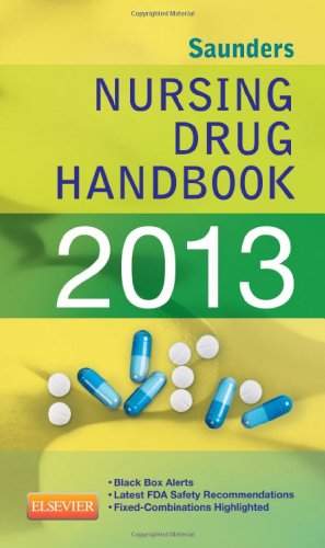 Saunders Nursing Drug Handbook 2013