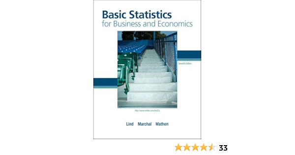 Basic Statistics For Business And Economics Lind 9780073401782 Amazon Com Books