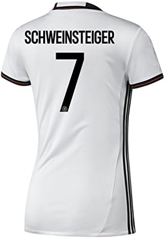 USNC8K 2016 Women's UEFA Euro Cup Germany 7 Bastian Schweinsteiger Home Football Jersey Four Stars In White