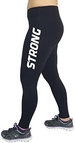 Womens Yoga Pants: Fitness and Gym Apparel for Ladies, Strong Black Leggings